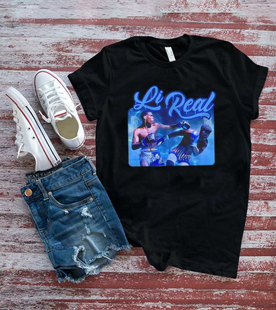 Li Real Boxing Match Action Scene T-Shirt