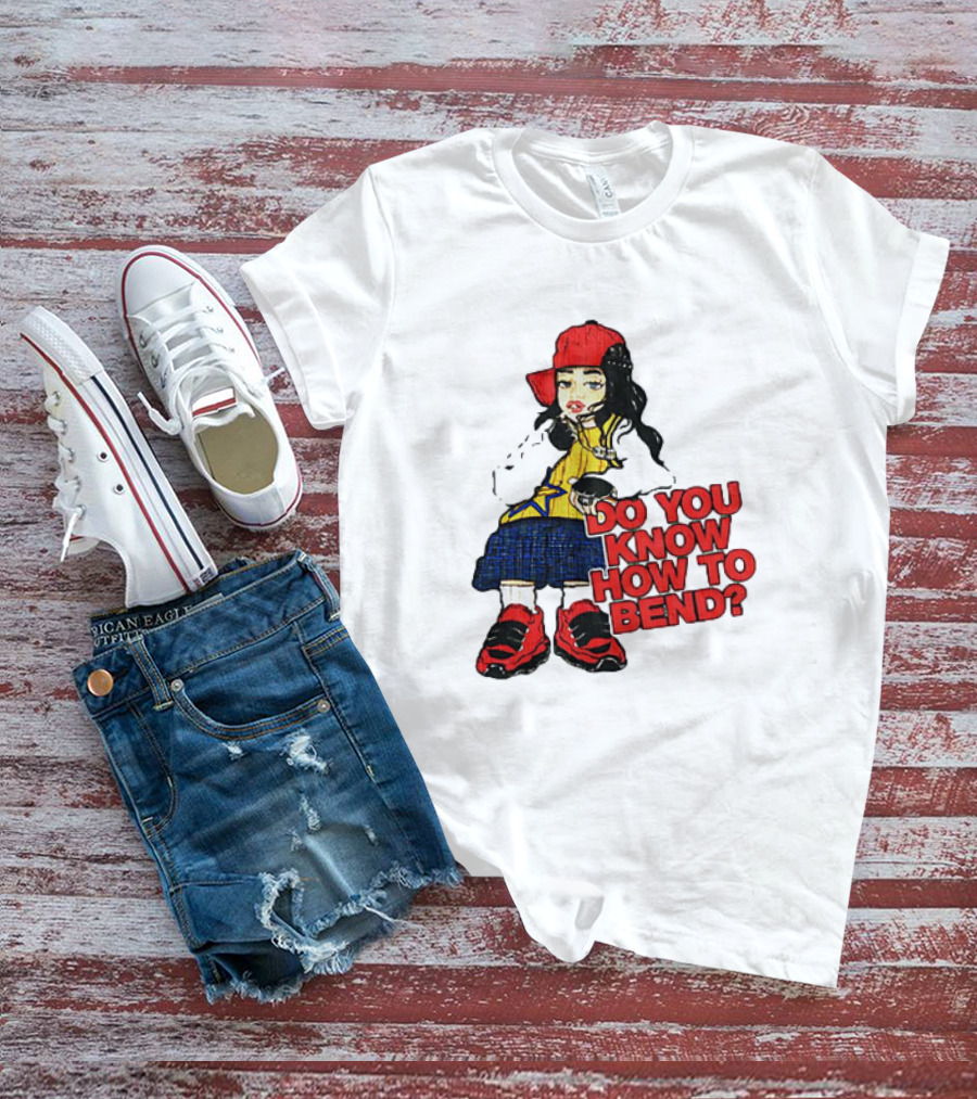 Billie Eilish Do You Know How To Bend Styled Cartoon T-Shirt