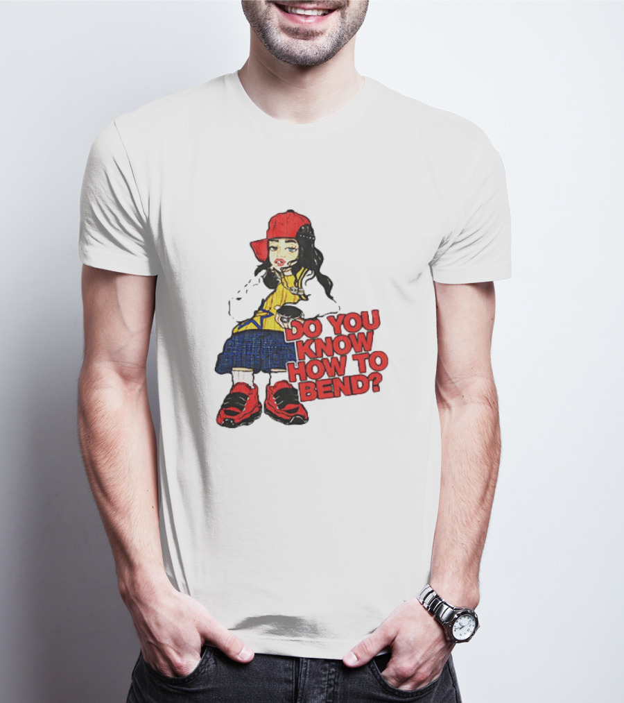 Billie Eilish Do You Know How To Bend Styled Cartoon T-Shirt