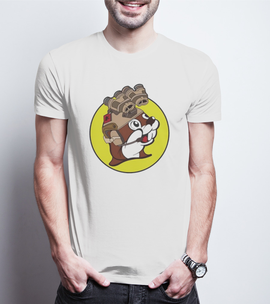 Night Vision Tactical Buc-Ee's Beanie T-Shirt