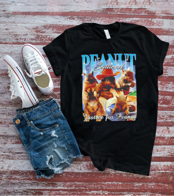 Peanut Squirrel Justice For Peanut T-Shirt