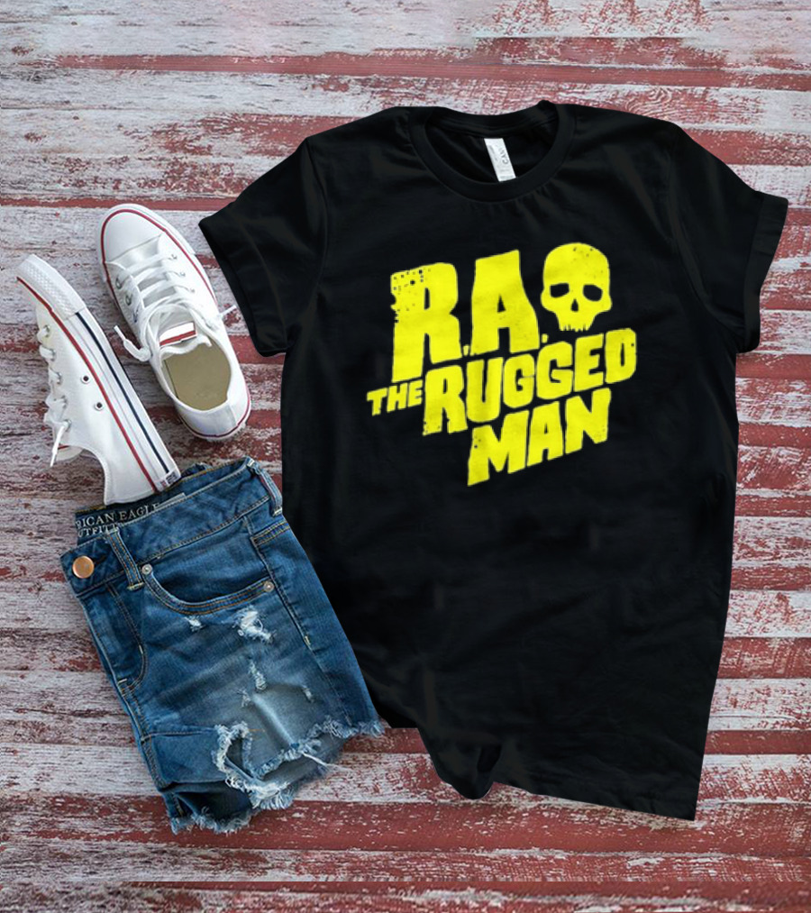 R.A. The Rugged Man Skull T-Shirt