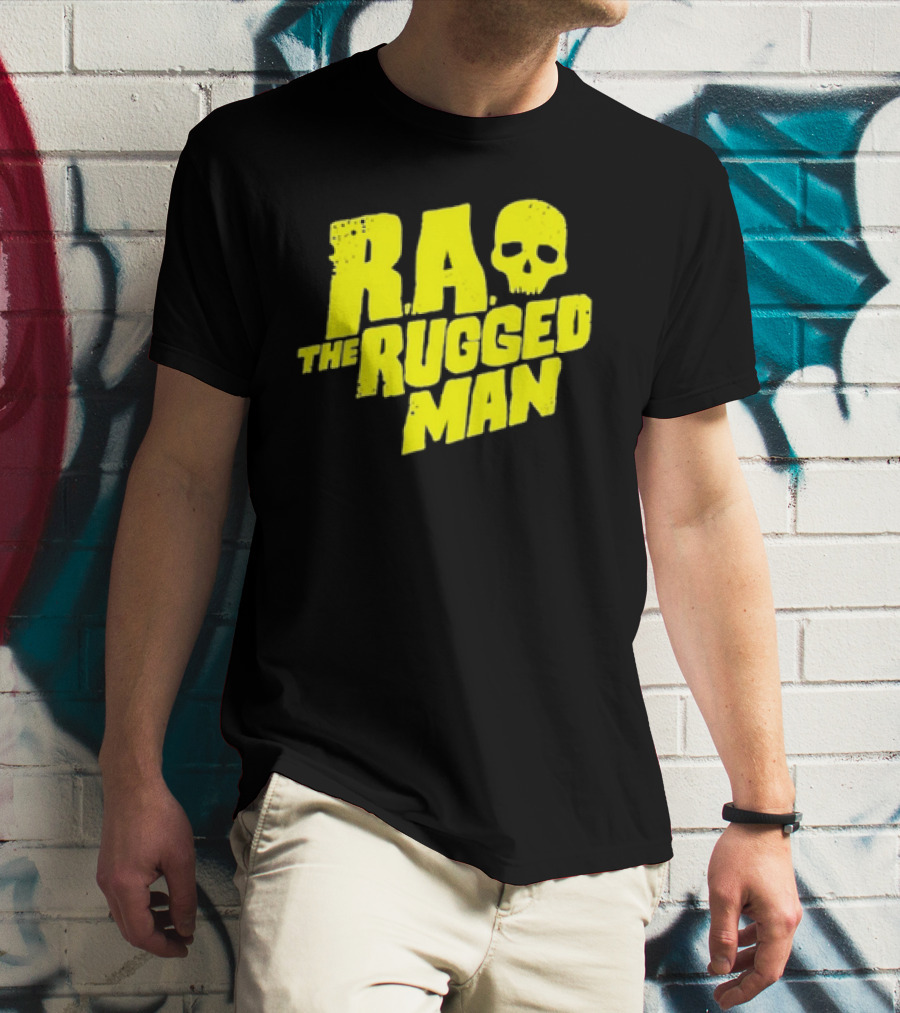 R.A. The Rugged Man Skull T-Shirt