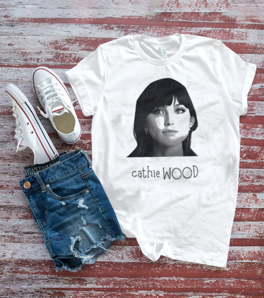 Cathie Wood Classic Portrait T-Shirt