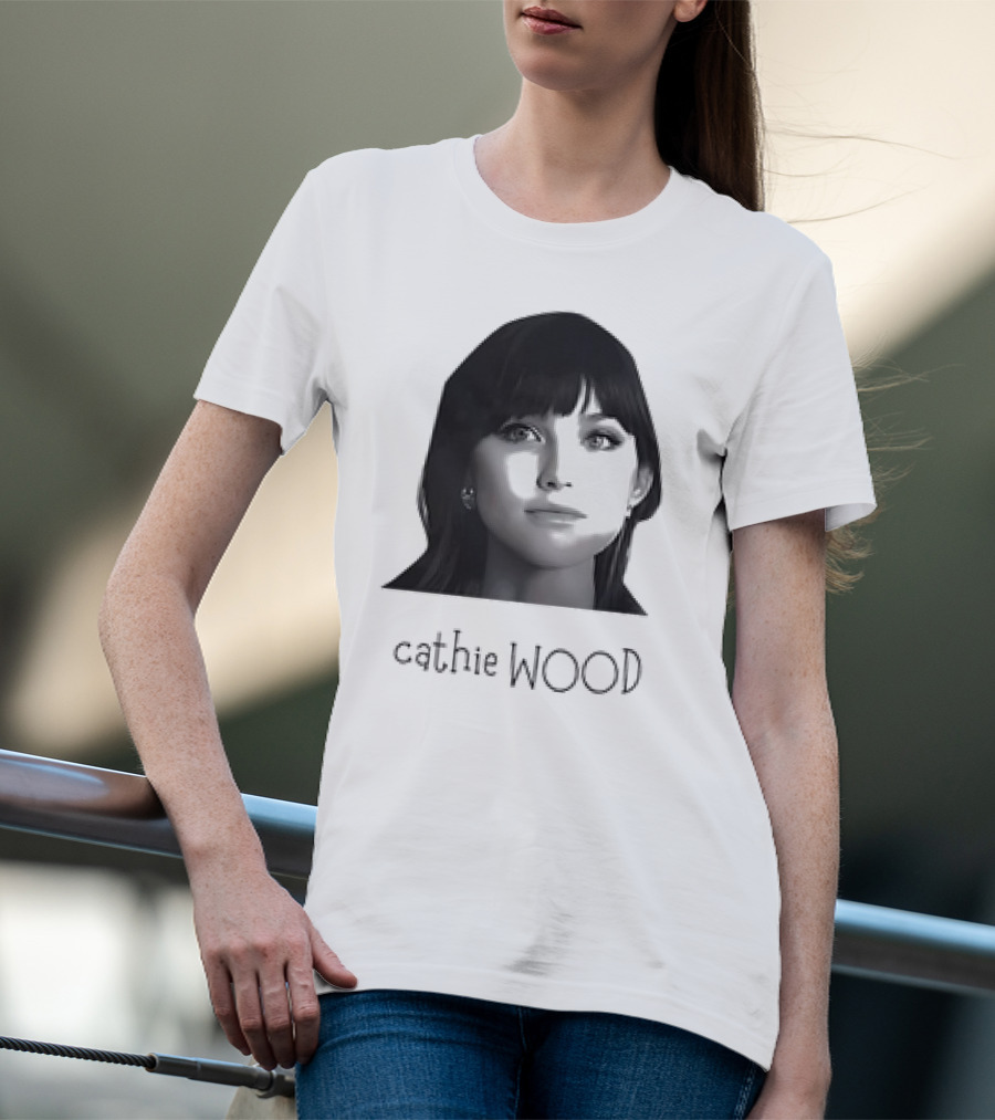 Cathie Wood Classic Portrait T-Shirt