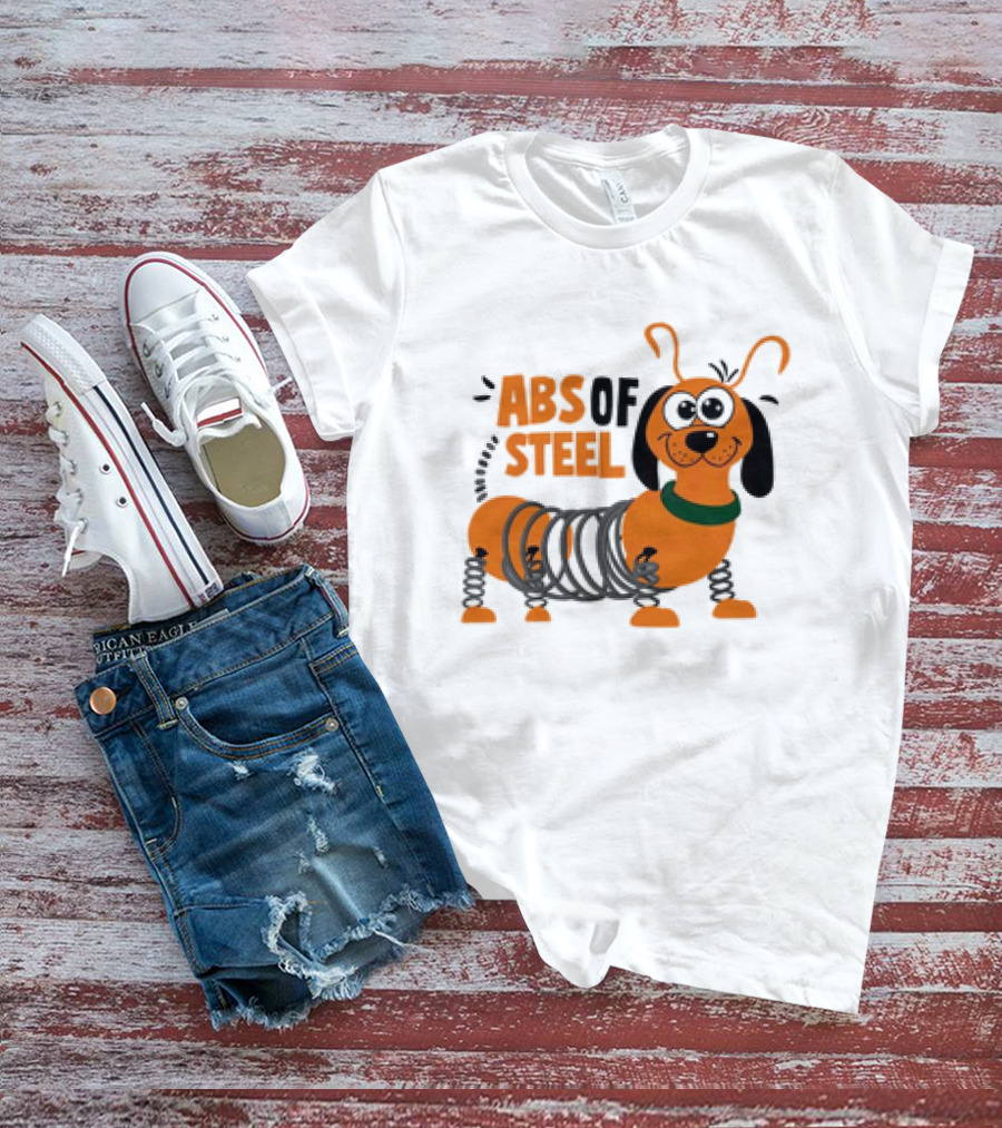 ABS Of Steel Dog Toy Story Slinky Dog T-Shirt