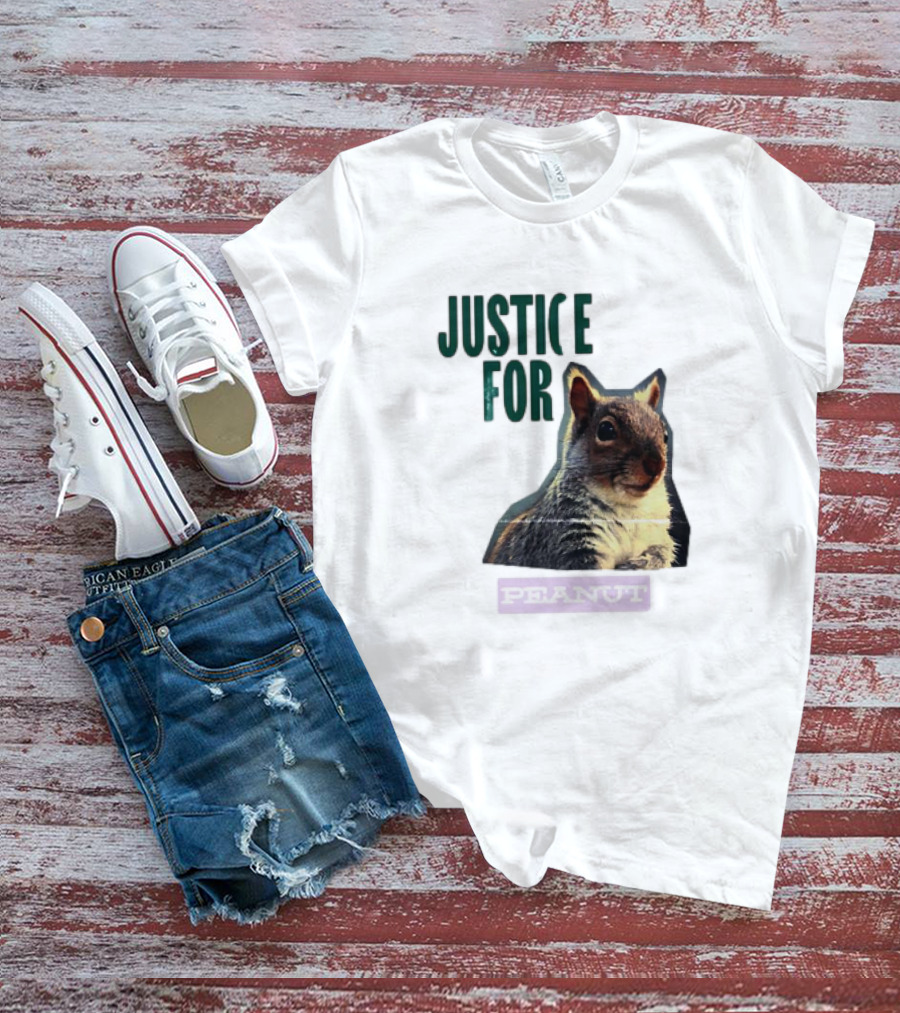 Justice For Peanut Squirrel T-Shirt