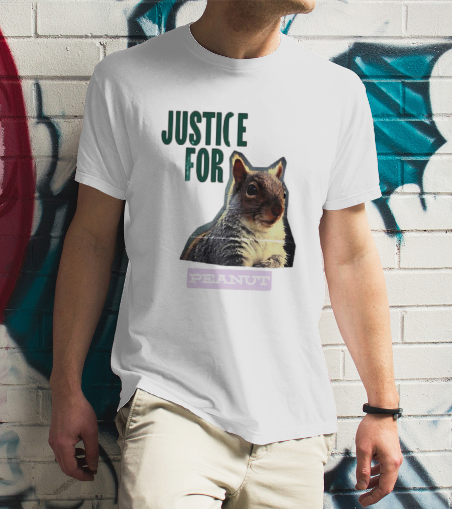 Justice For Peanut Squirrel T-Shirt