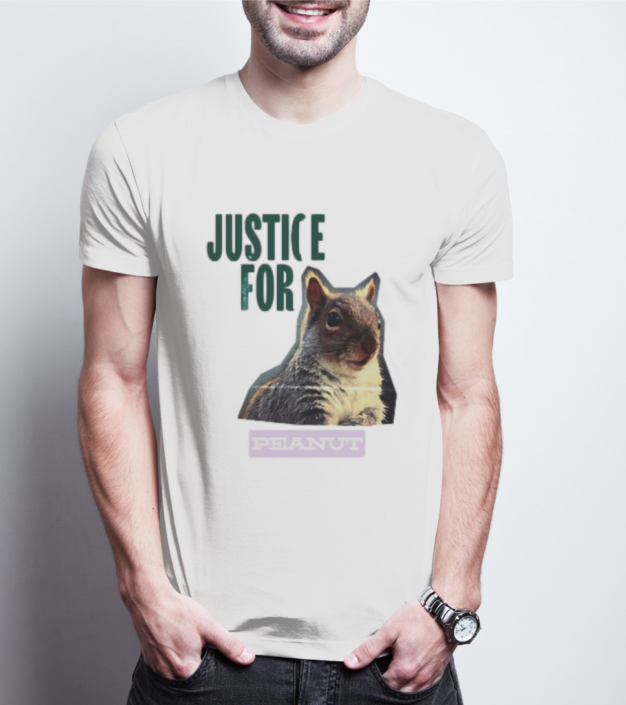 Justice For Peanut Squirrel T-Shirt