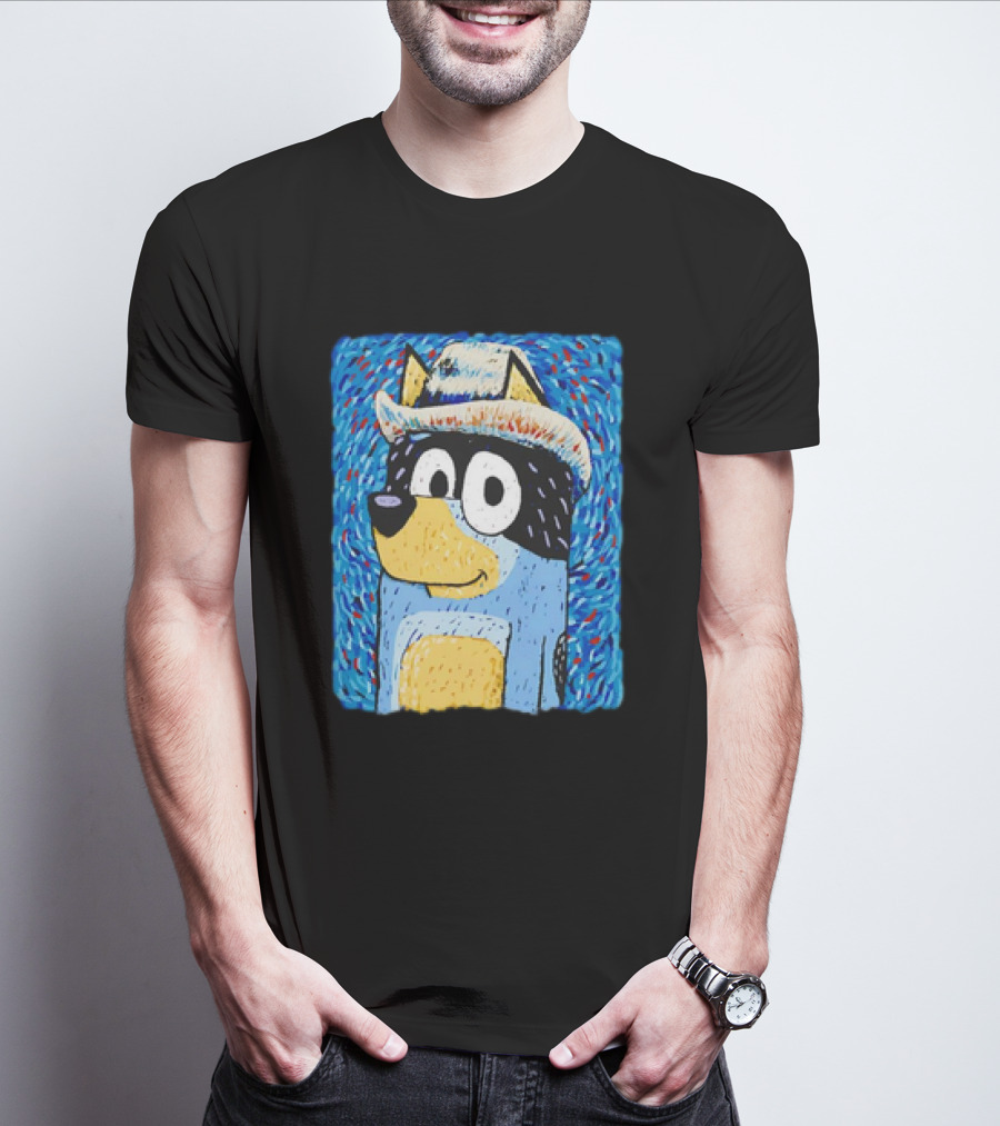 Heeler Family Van Gogh Bandit Van Dogh T-Shirt