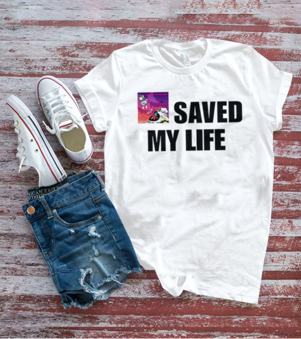Kanye West Graduation Album Cover Art Saved My Life T-Shirt