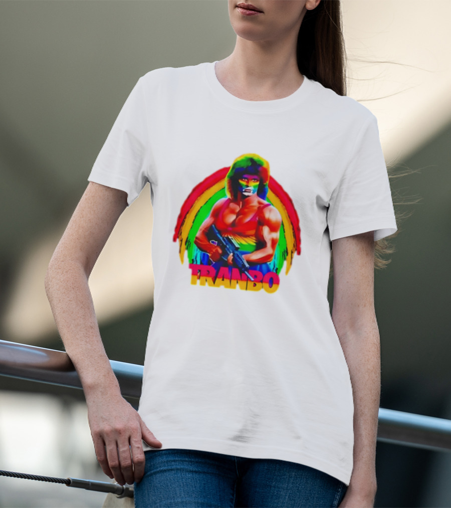 Tranbo Rambo Rainbow Warrior T-Shirt