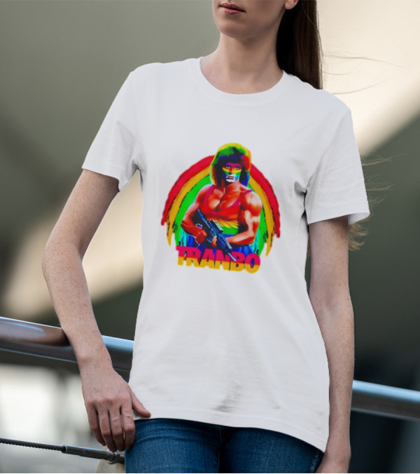 Tranbo Rambo Rainbow Warrior T-Shirt