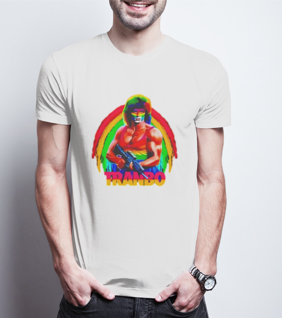 Tranbo Rambo Rainbow Warrior T-Shirt