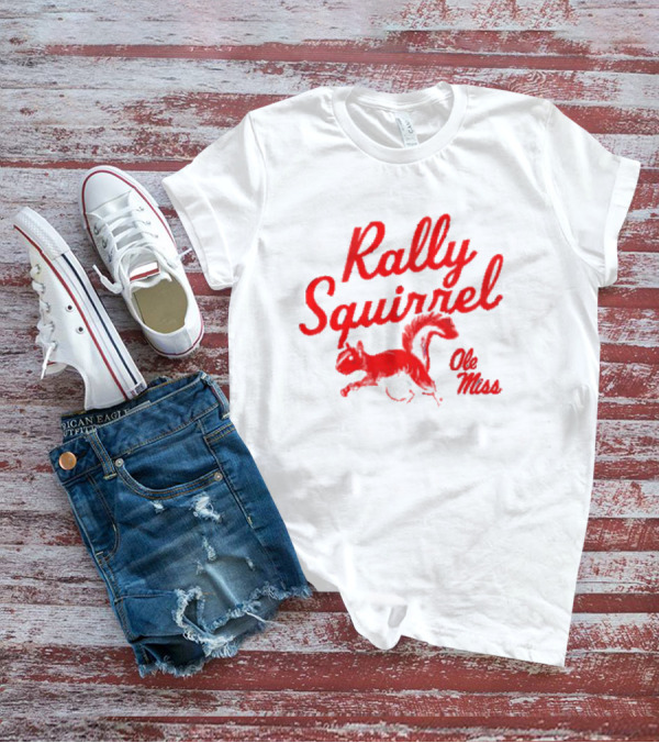 Ole Miss Rally Squirrel T-Shirt