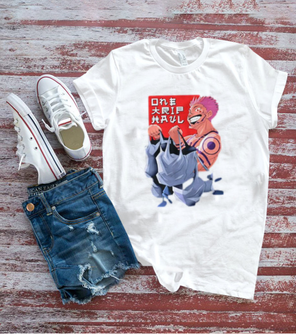 One Trip Haul Sukuna Gym Anime Character Carrying Bags T-Shirt