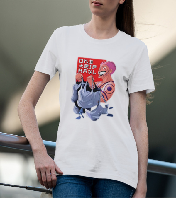 One Trip Haul Sukuna Gym Anime Character Carrying Bags T-Shirt