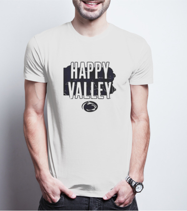 Happy Valley Penn State Nittany Lions Vintage Football T-Shirt