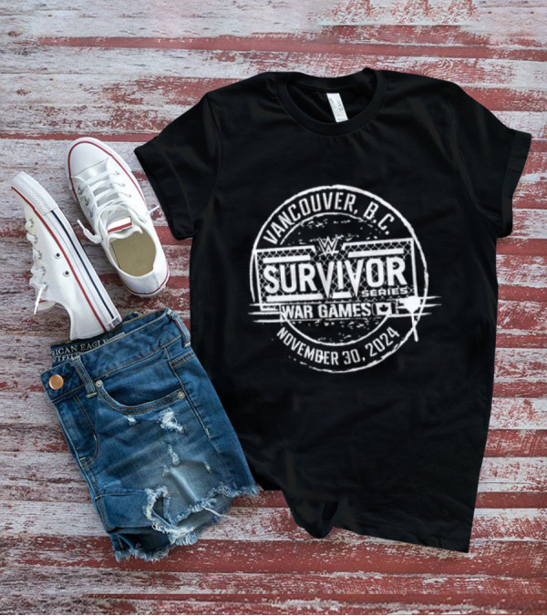 Vancouver B.C. WWE Survivor Series War Games November 30 T-Shirt