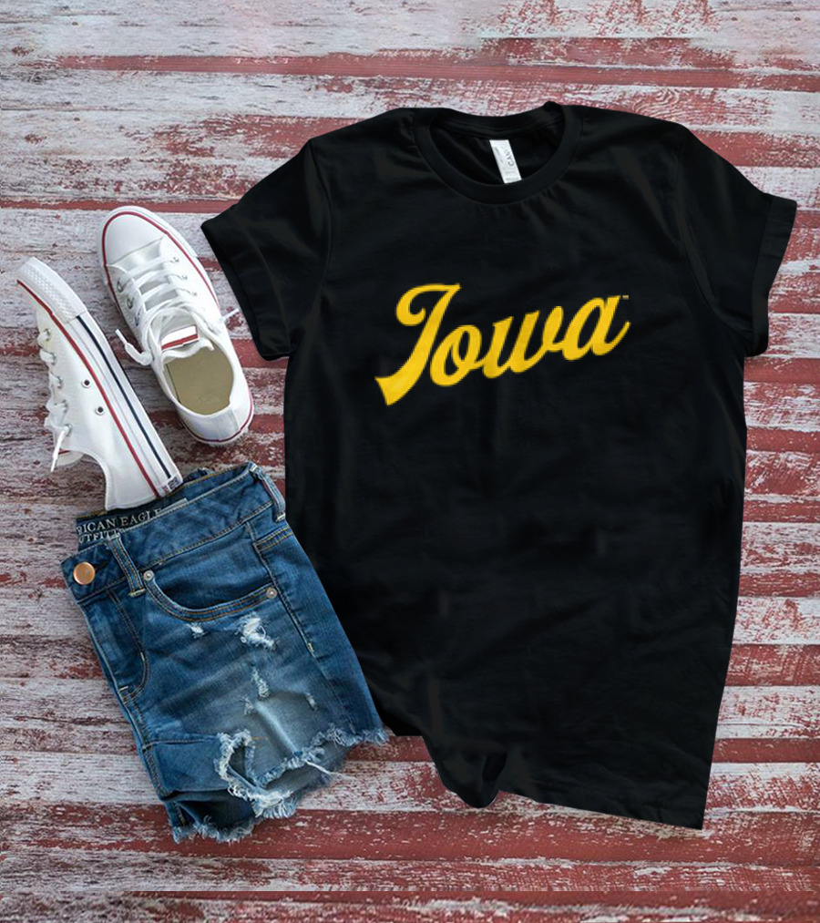 University Of Iowa Script Iowa Classic Retro T-Shirt