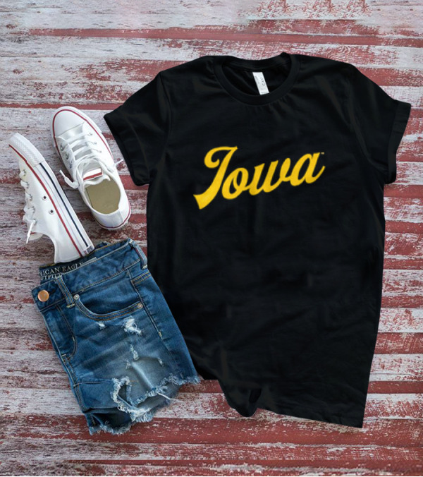 University Of Iowa Script Iowa Classic Retro T-Shirt