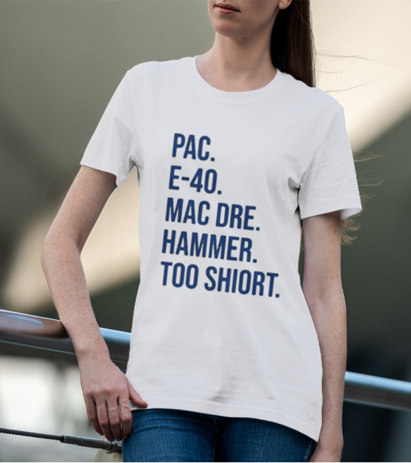 PAC E-40 MAC DRE HAMMER TOO SHORT T-Shirt