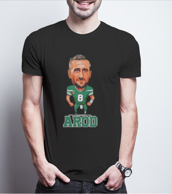 Vintage Aaron Rodgers AROD New York Jets Football Fan T-Shirt