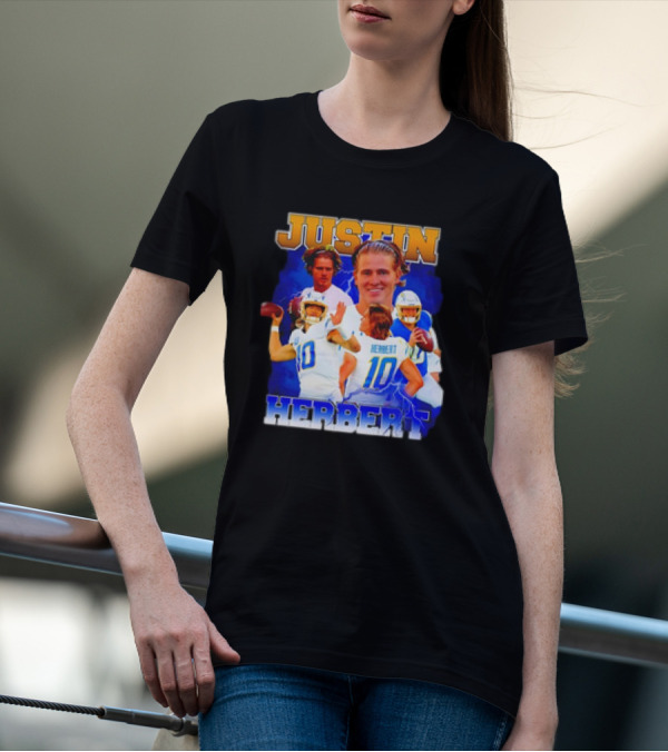 Justin Herbert Football Vintage T-Shirt