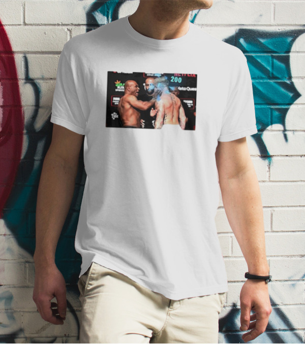 Mike Tyson Power Faceoff Photo 200 T-Shirt