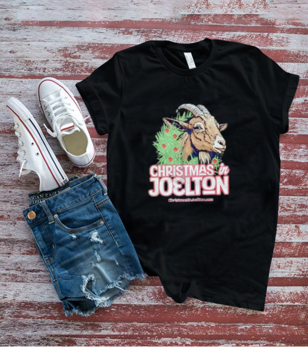 Christmas In Joelton Funny Goat Christmas T-Shirt