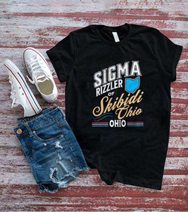 Sigma Rizzler Skibidi Ohio Map T-Shirt