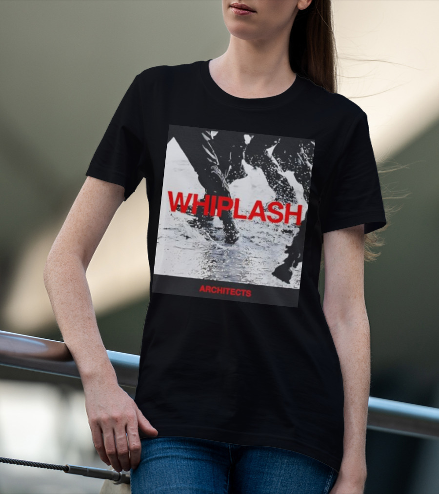 Whiplash Architects Single Black Photo Retro T-Shirt