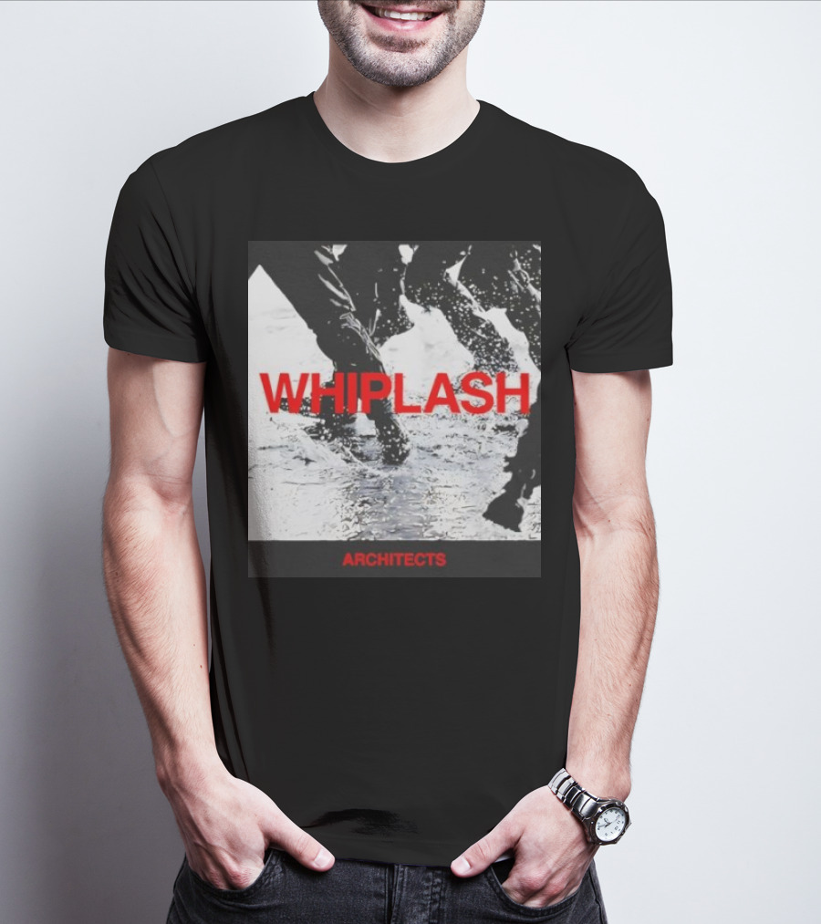 Whiplash Architects Single Black Photo Retro T-Shirt