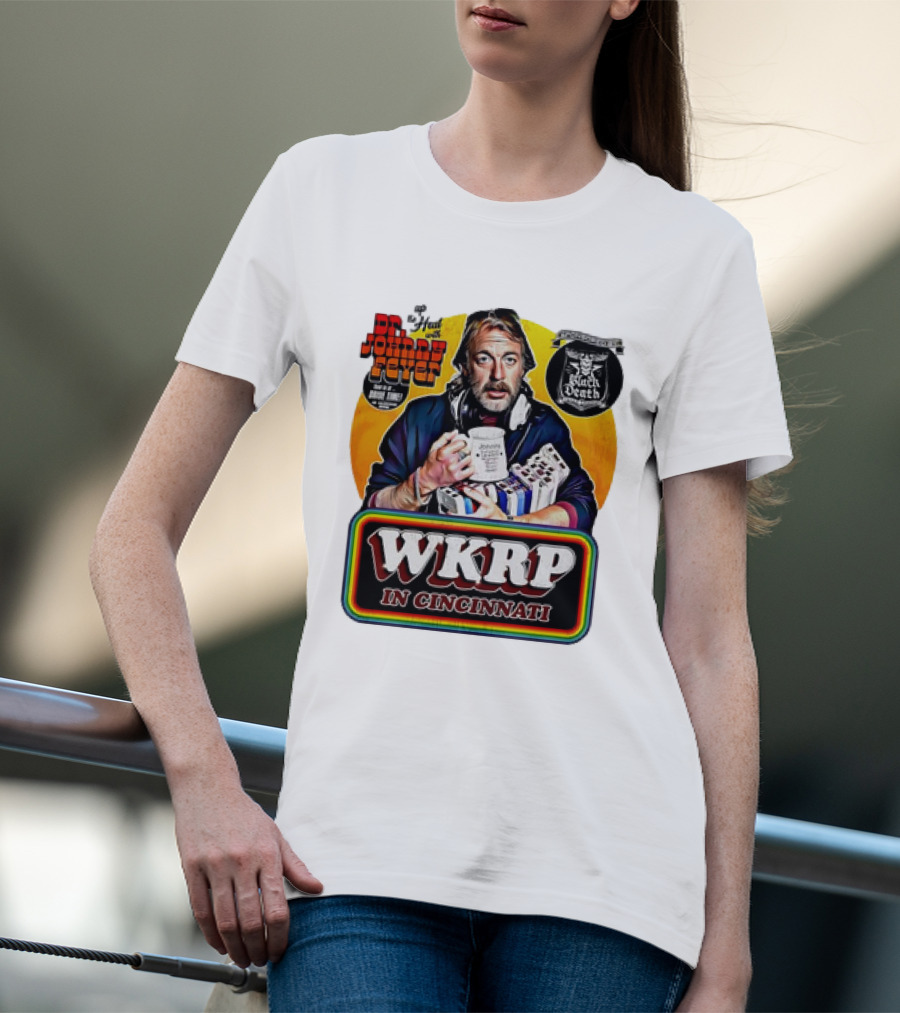 Dr Johnny Fever WKRP In Cincinnati Rock And Roll James Coffee Radio Mug T-Shirt