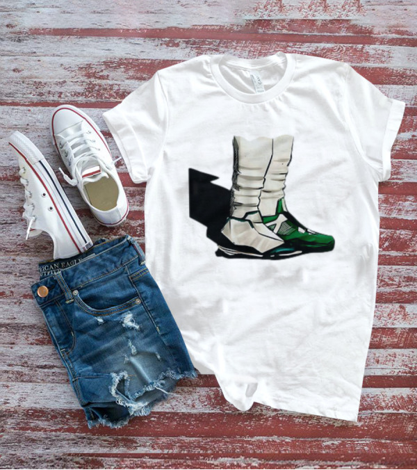 Jalen Hurts Eagles Two Shoes T-Shirt