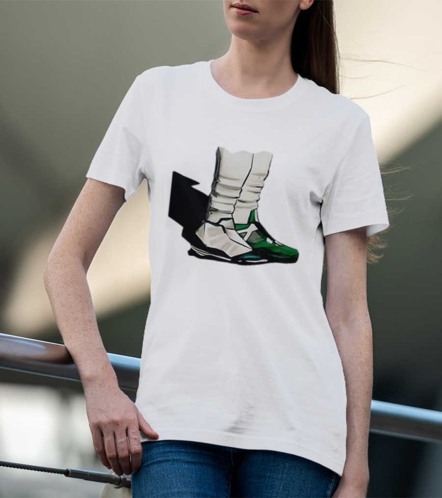 Jalen Hurts Eagles Two Shoes T-Shirt