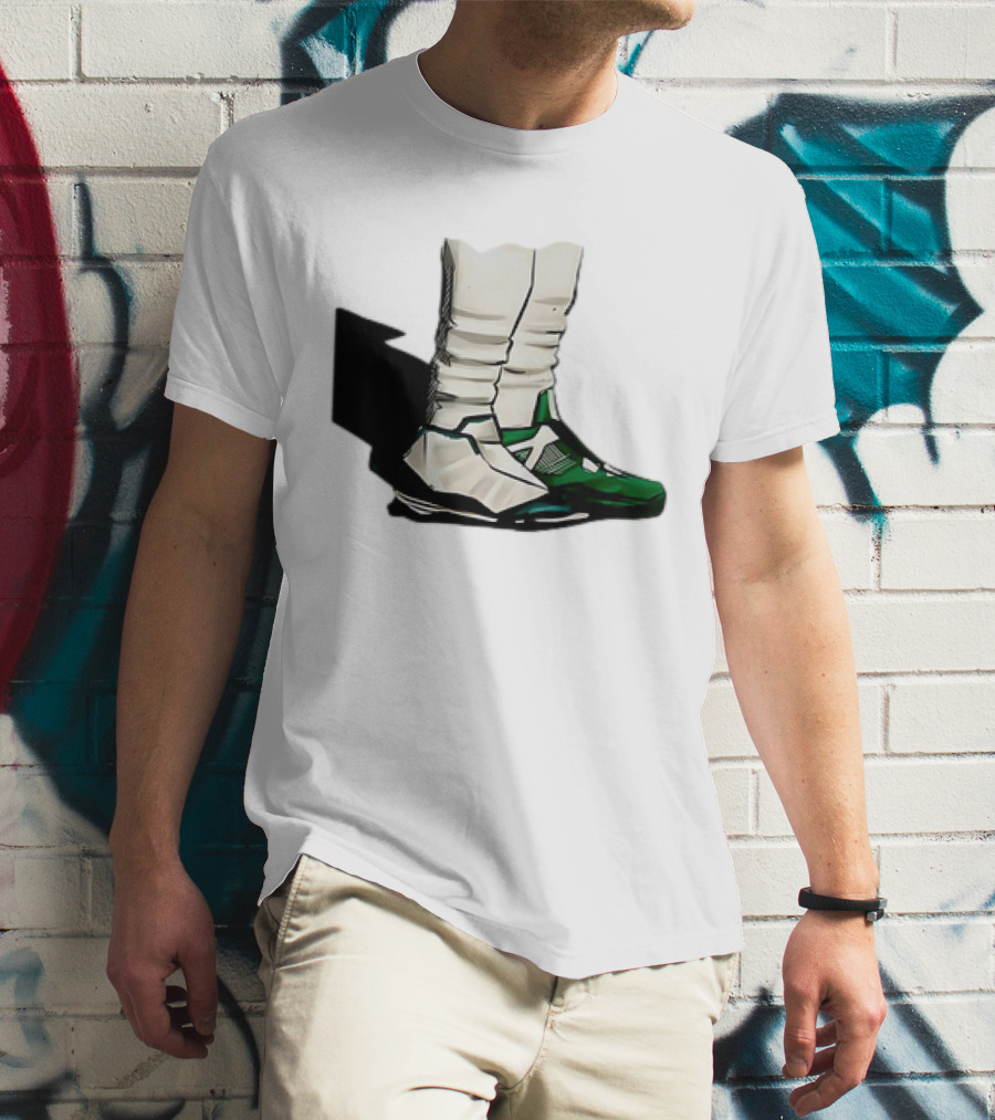 Jalen Hurts Eagles Two Shoes T-Shirt