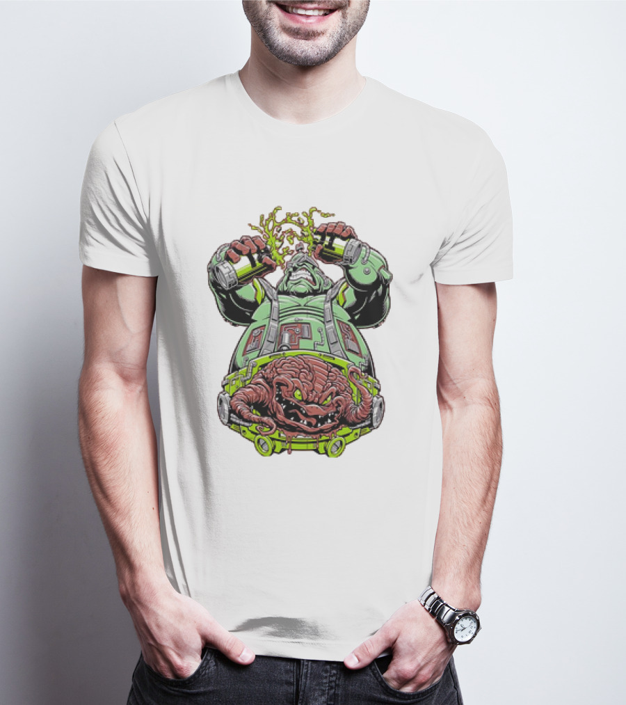 Krang Android Attack Teenage Mutant Ninja Turtles T-Shirt