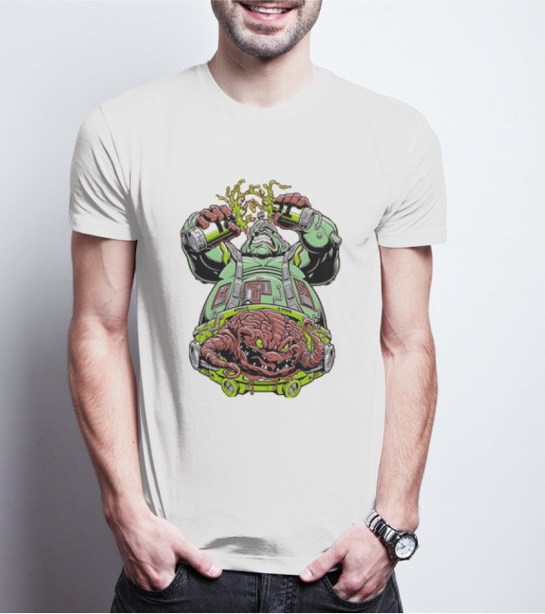 Krang Android Attack Teenage Mutant Ninja Turtles T-Shirt