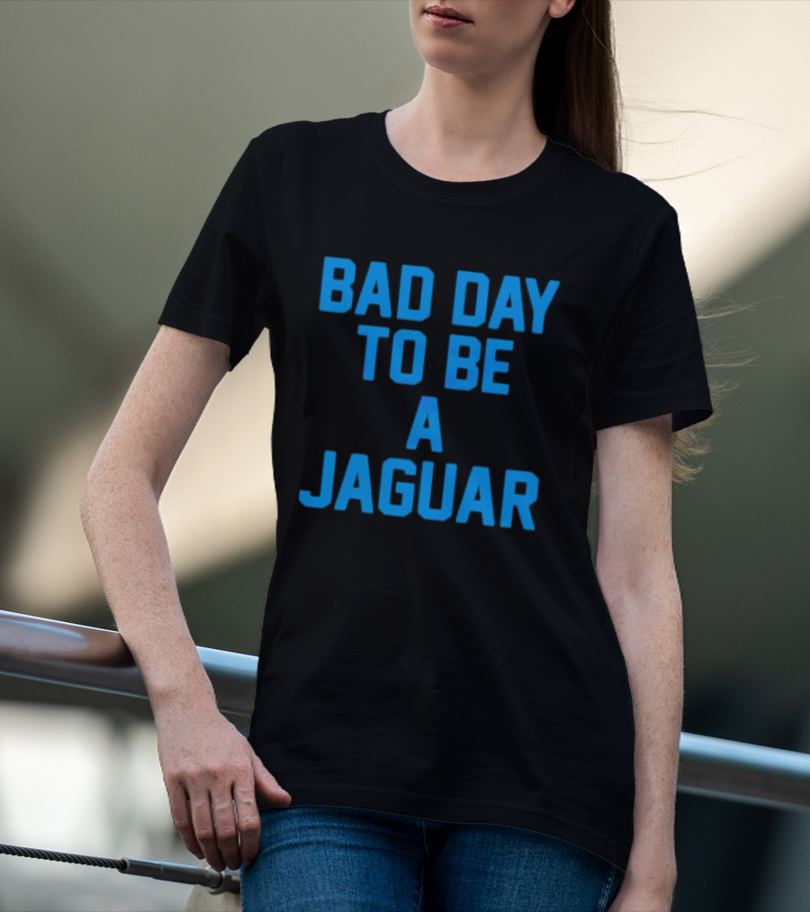 Dan Campbell Detroit Lions Bad Day To Be A Jaguar T-Shirt