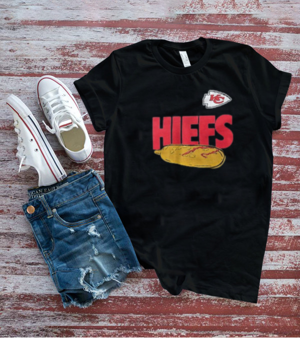 Kansas City Chiefs Hometown Hiefs Hotdog T-Shirt