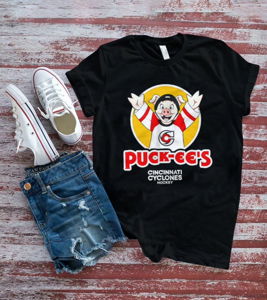 Puck-ee's Cincinnati Cyclones Hockey T-Shirt