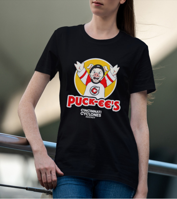 Puck-ee's Cincinnati Cyclones Hockey T-Shirt