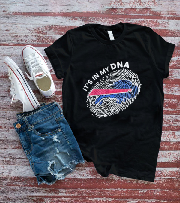 Buffalo Bills It's In My DNA Fingerprint T-Shirt