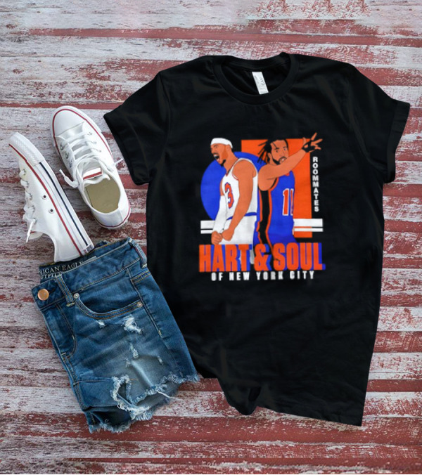 Hart And Soul Dynamic Roommates Of New York City Basketball T-Shirt
