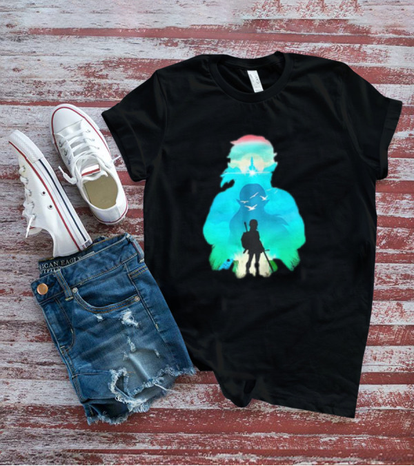 Hero Landscape Anime Adventure T-Shirt