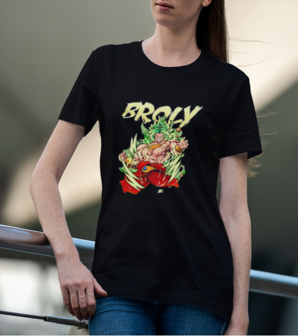 Broly Legendary Warrior Anime Super Saiyan Power Display T-Shirt