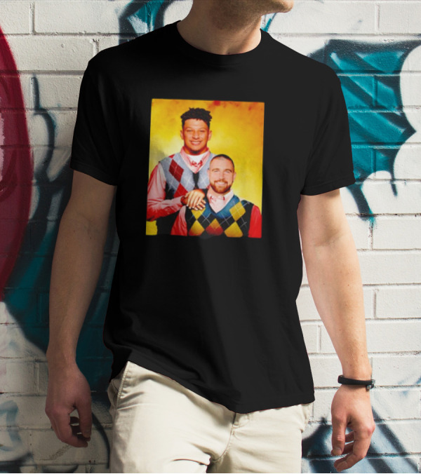 Kansas City Football Patrick Mahomes Travis Kelce Step Brothers T-Shirt