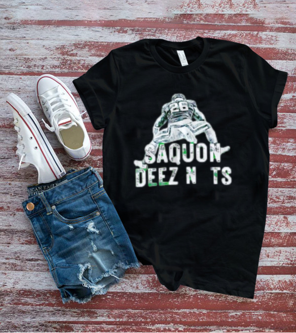 Philadelphia Eagles Saquon Barkley Saquon Deez N Ts T-Shirt