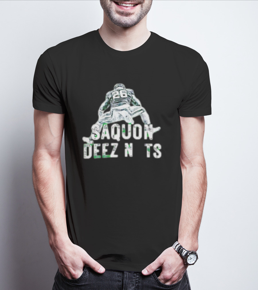 Philadelphia Eagles Saquon Barkley Saquon Deez N Ts T-Shirt
